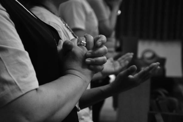 Religion, Interiors, black and white colors